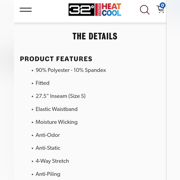 32 Degrees THREE PAIR XL Lightweight Baselayer Leggings Black, Gray, Dark Blue - Picture 5 of 8